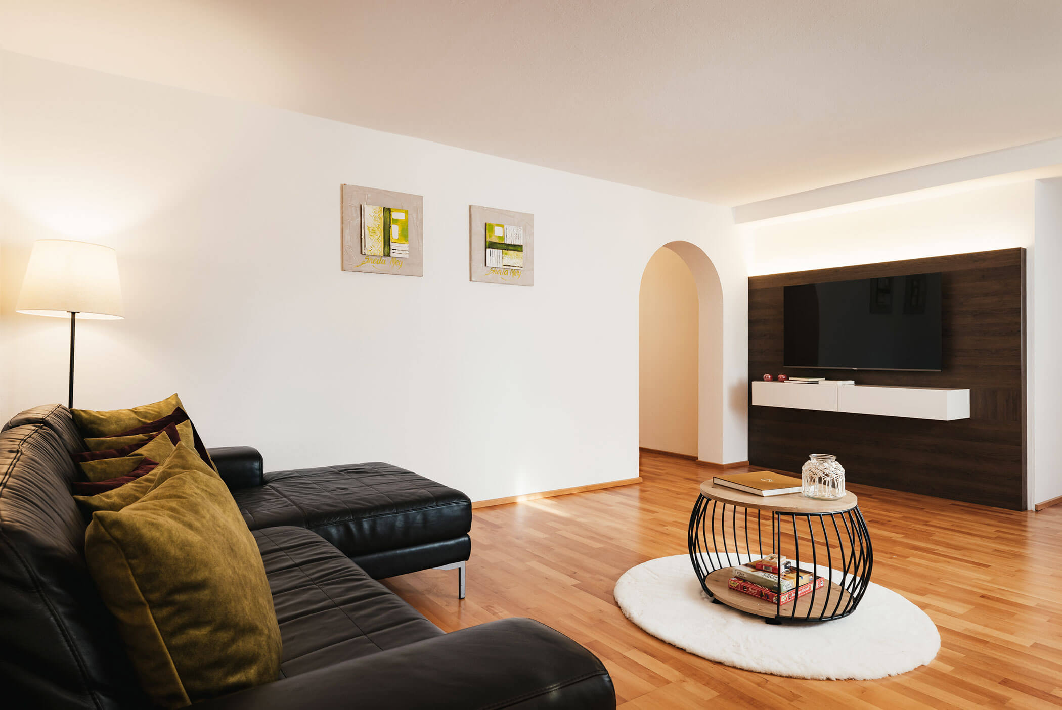 La Residence - Wohzimmer mit TV