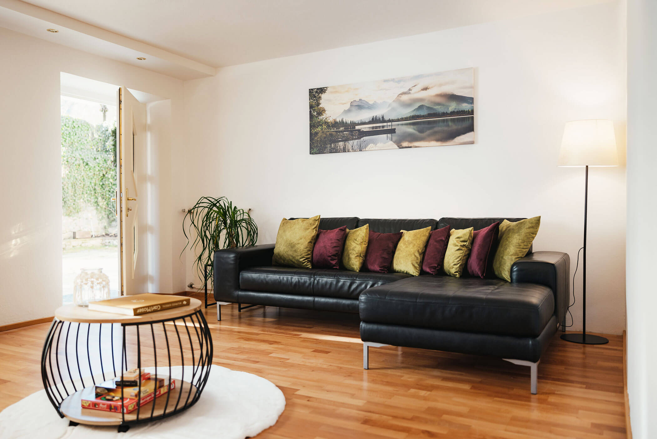 La Residence - Wohnraum und Sofa