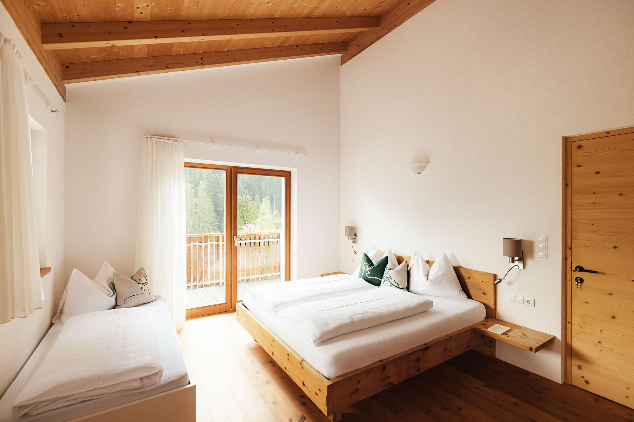 Dreibettzimmer Penthouse Untermairhof