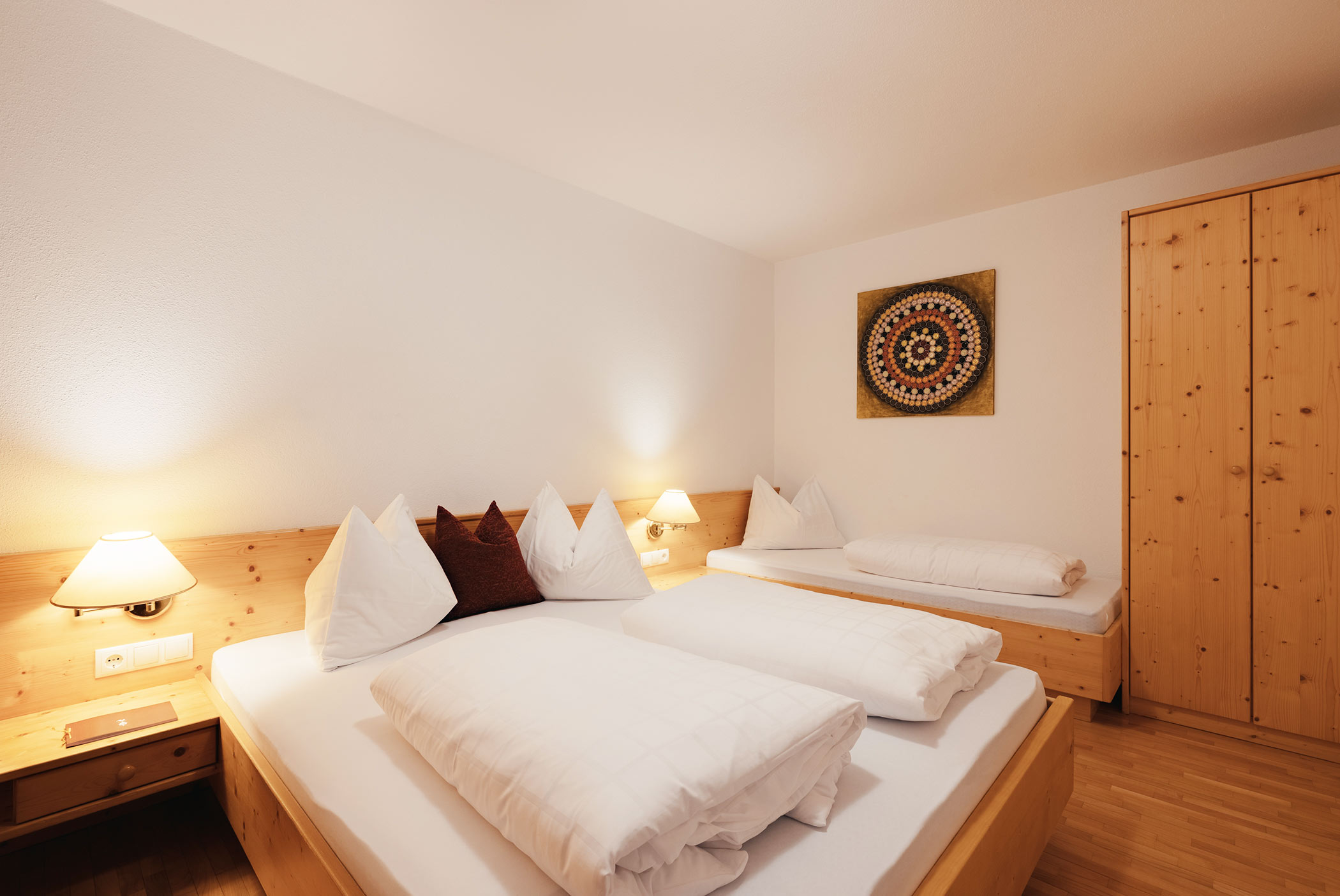 Ferienwohnung Ente Betten