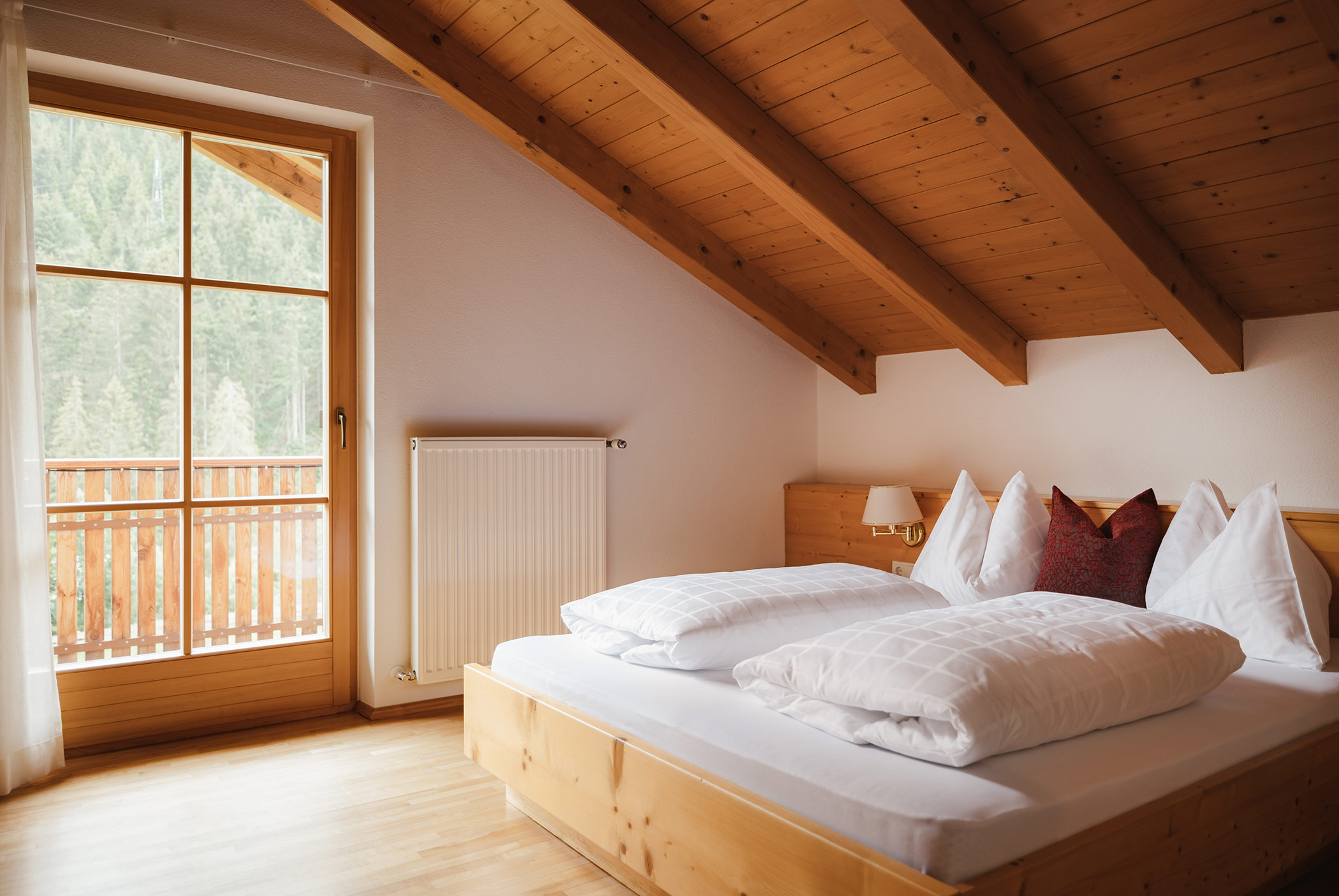 Wohnung Vogel Doppelbett